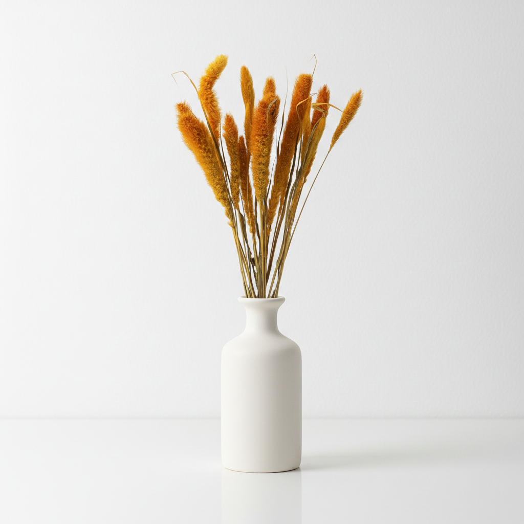 Sušená Setaria žlutá – veselá přírodní dekorace do kytic a aranžmá